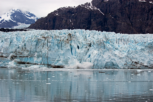 Calving Glacier Ice