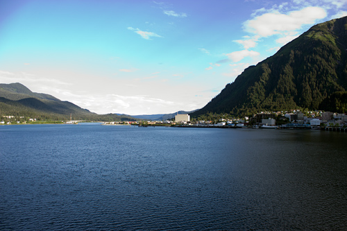 Approaching Juneau