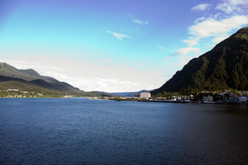 Approaching Juneau
