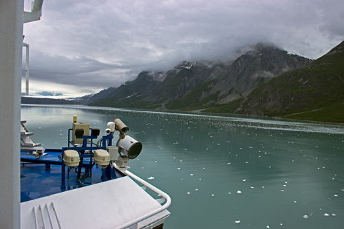 Entering Glacier Bay