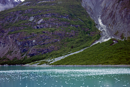 Entering Glacier Bay