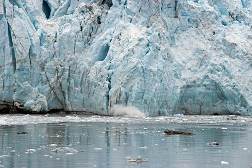 Calving Glacier Ice
