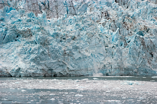 Calving Glacier Ice
