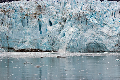 Calving Glacier Ice