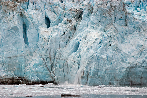 Calving Glacier Ice