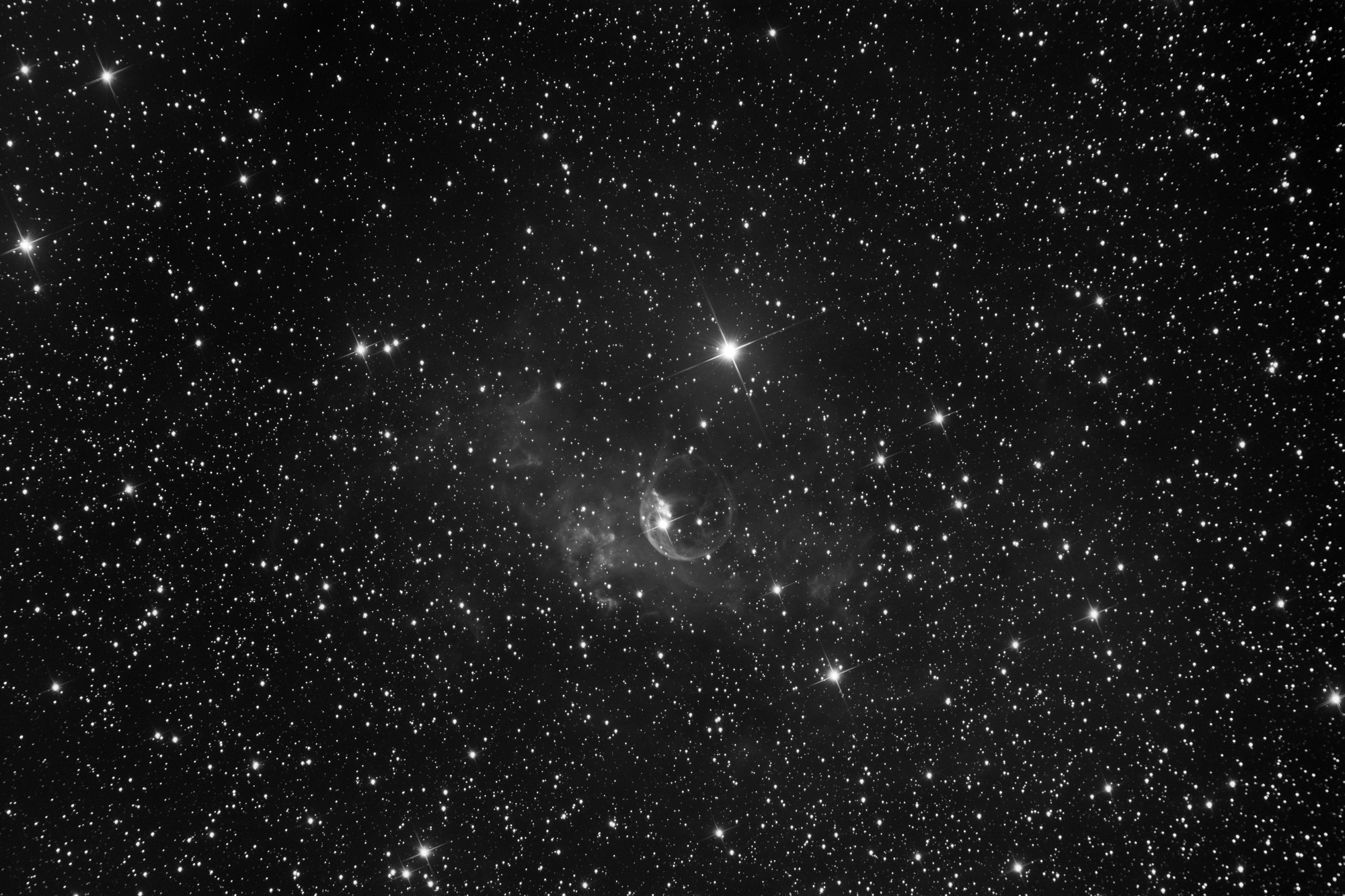 NGC7635 - The Bubble Nebula