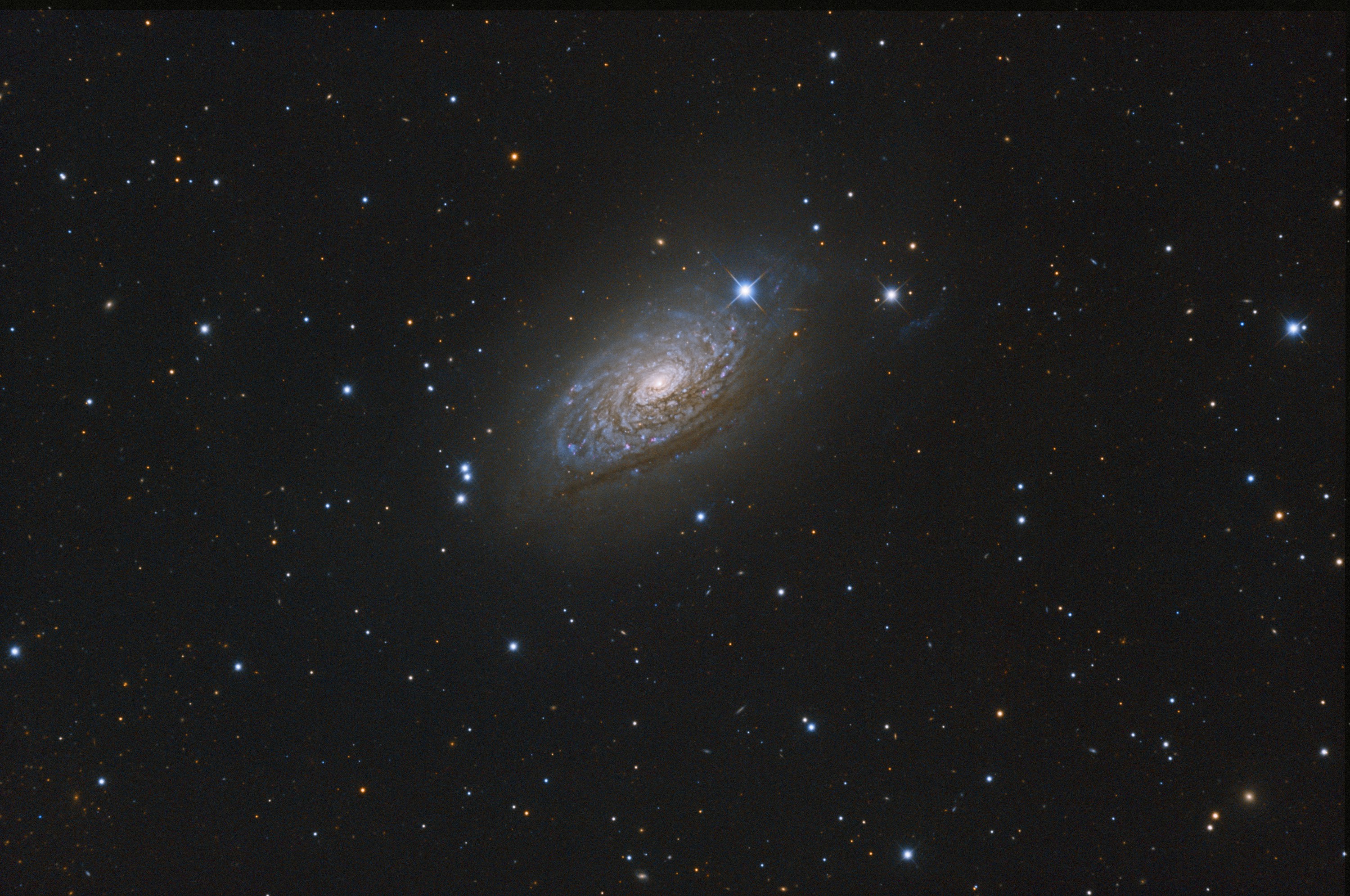 M63 LRGB Reprocessed