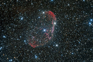 NGC6888 The Crescent Nebula Ha+RGB
