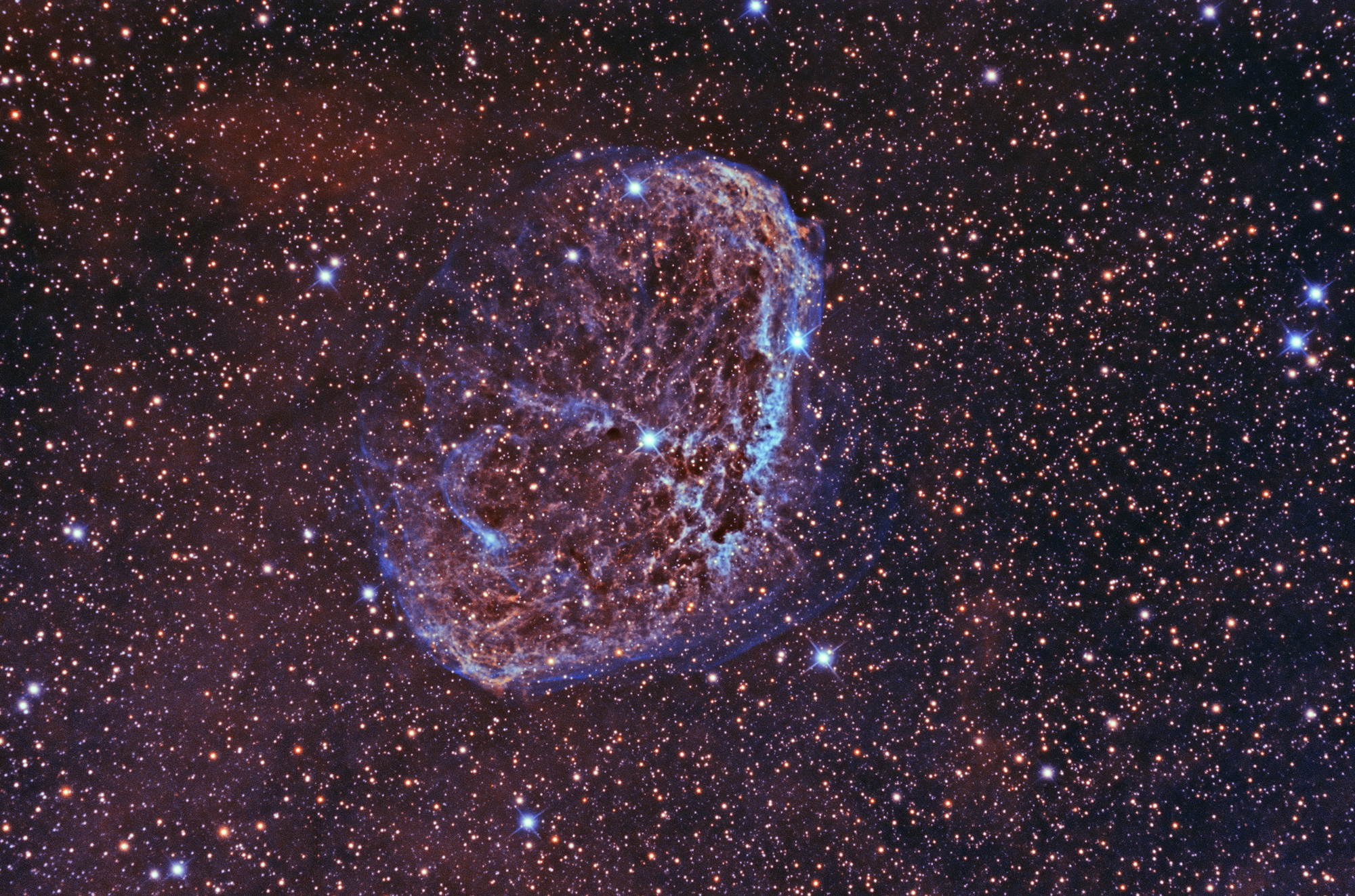 NGC 6888 The Crescent Nebula