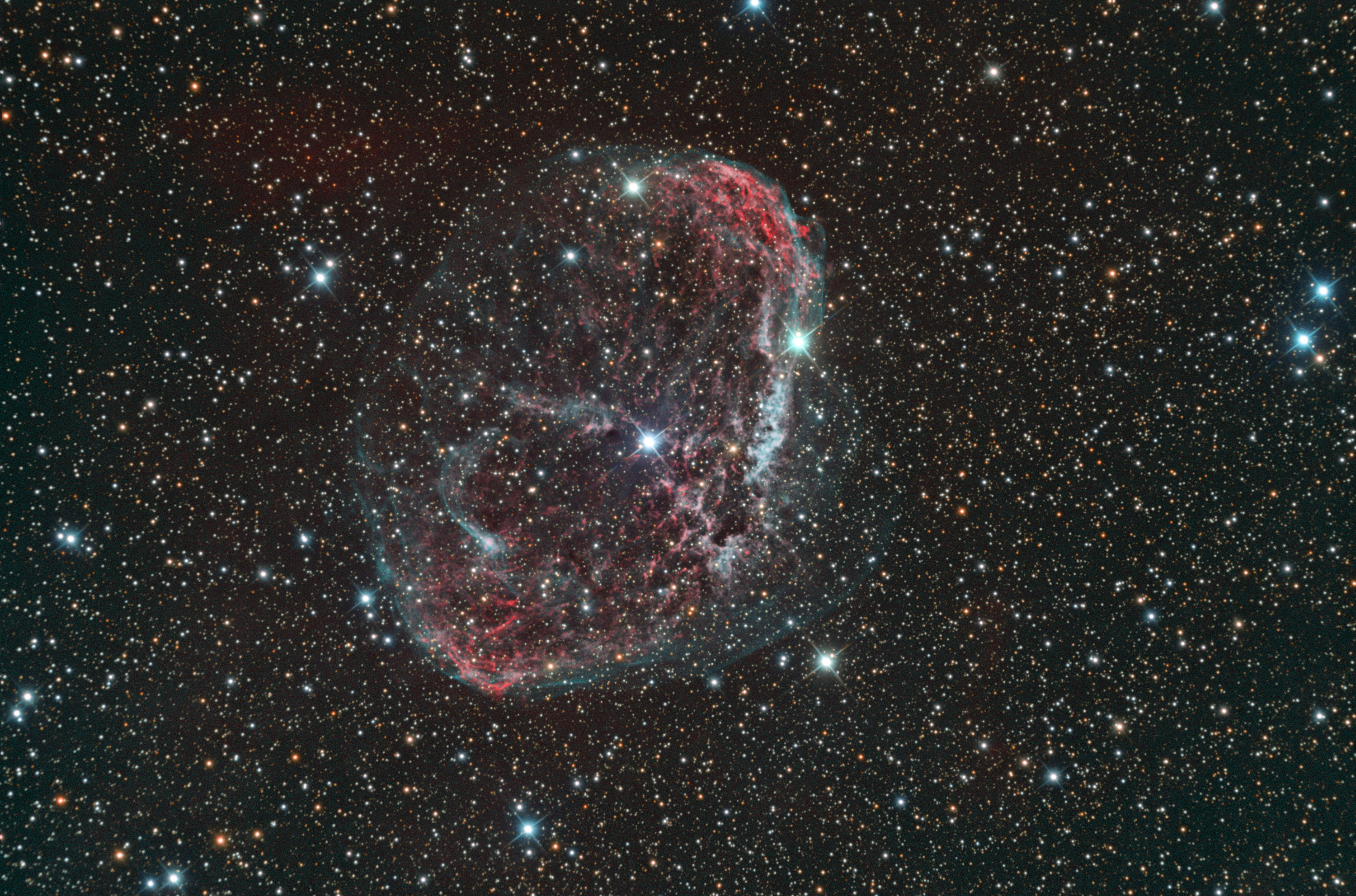 NGC 6888 The Crescent Nebula