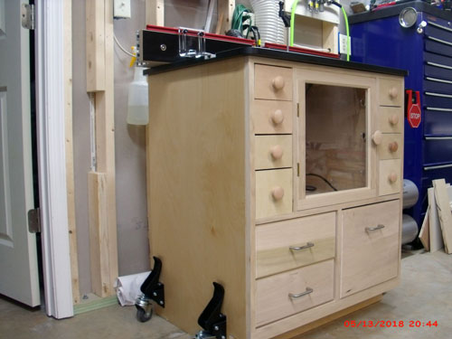 Router Table Drawers